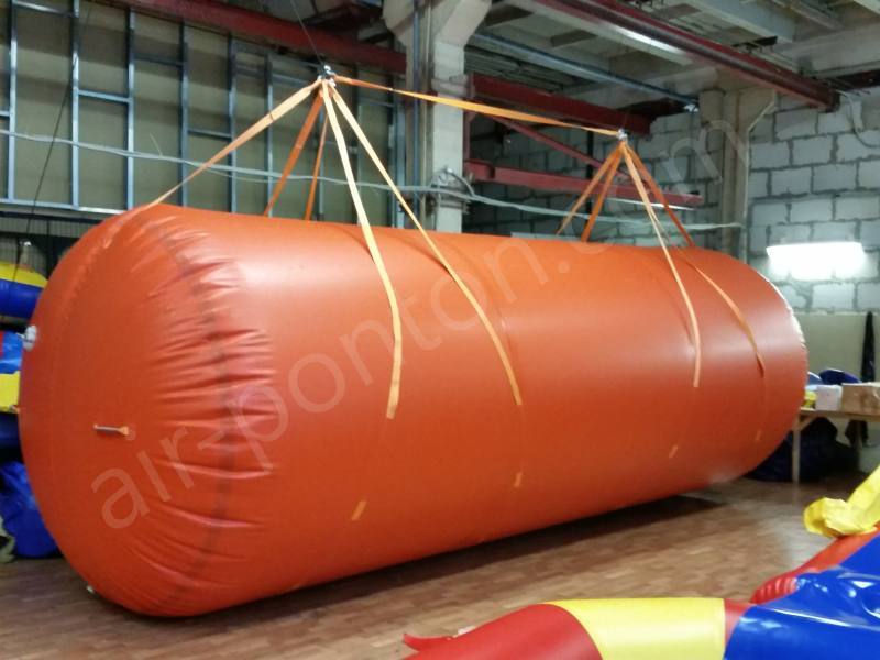 Inflatable pontoon