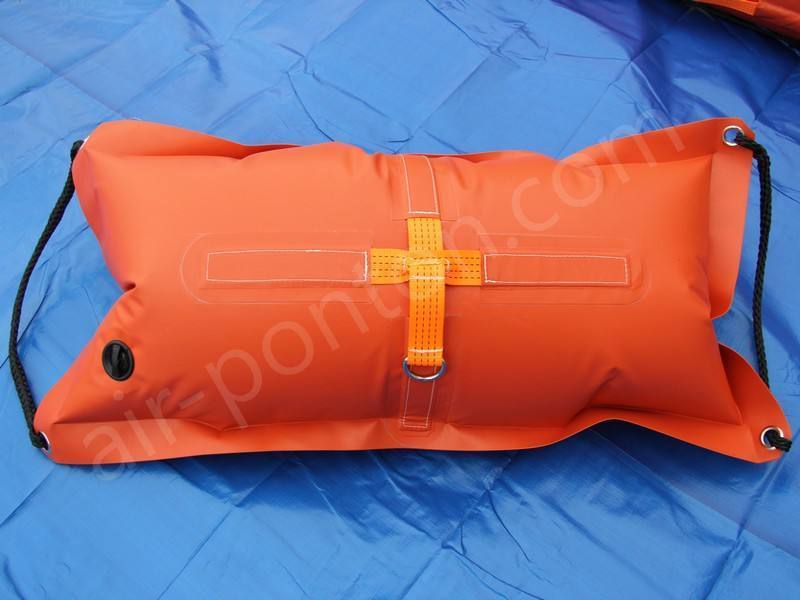 Inflatable pontoon